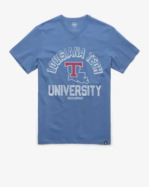 LOUISIANA TECH BULLDOGS RETROGRADE '47 FRANKLIN TEE