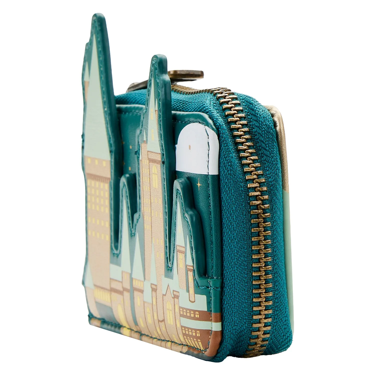 Loungefly Harry Potter Golden Hogwarts Accordion Wallet