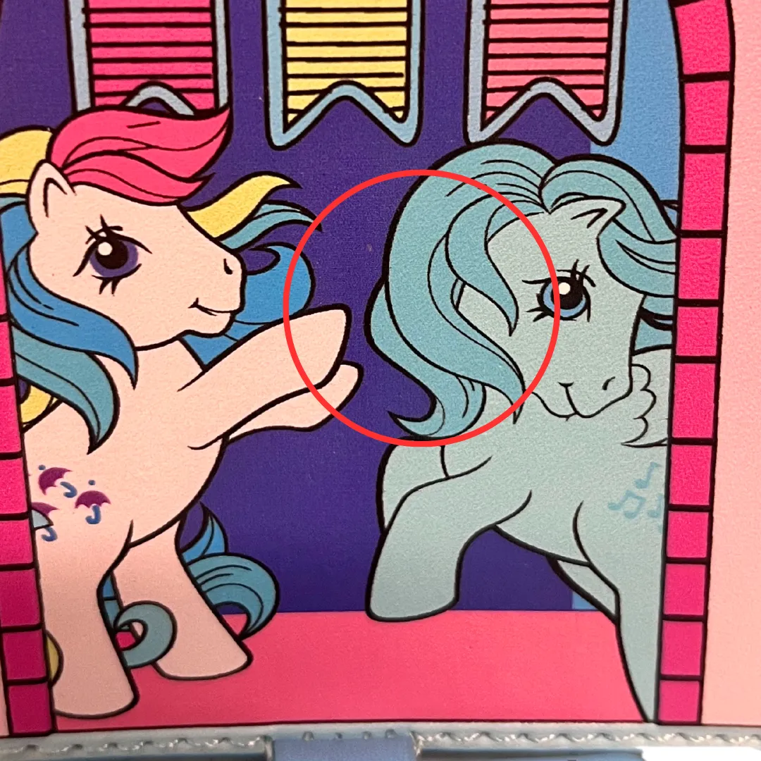Loungefly My Little Pony Castle Crossbody DEFECTIVE #306