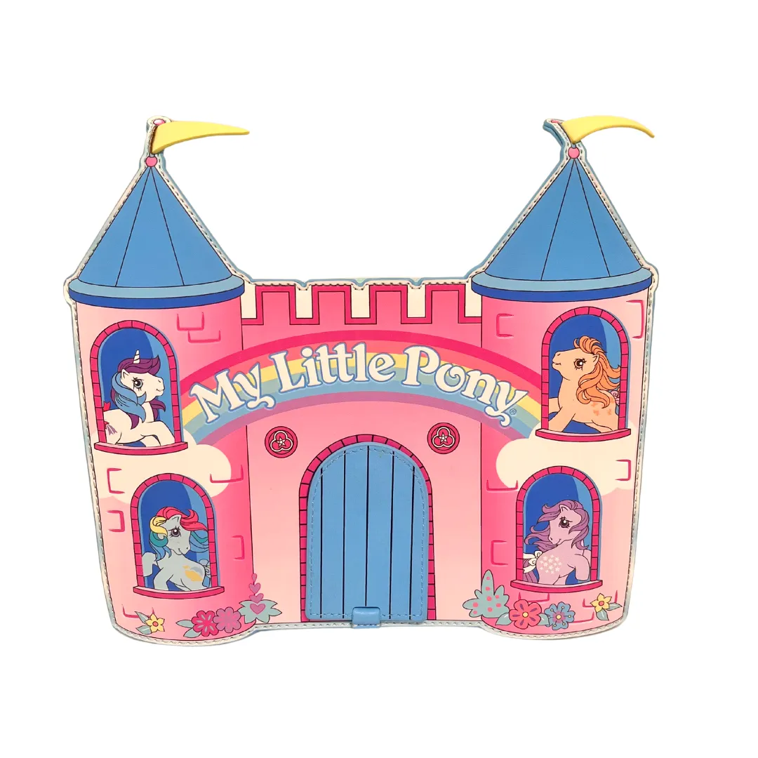 Loungefly My Little Pony Castle Crossbody DEFECTIVE #306