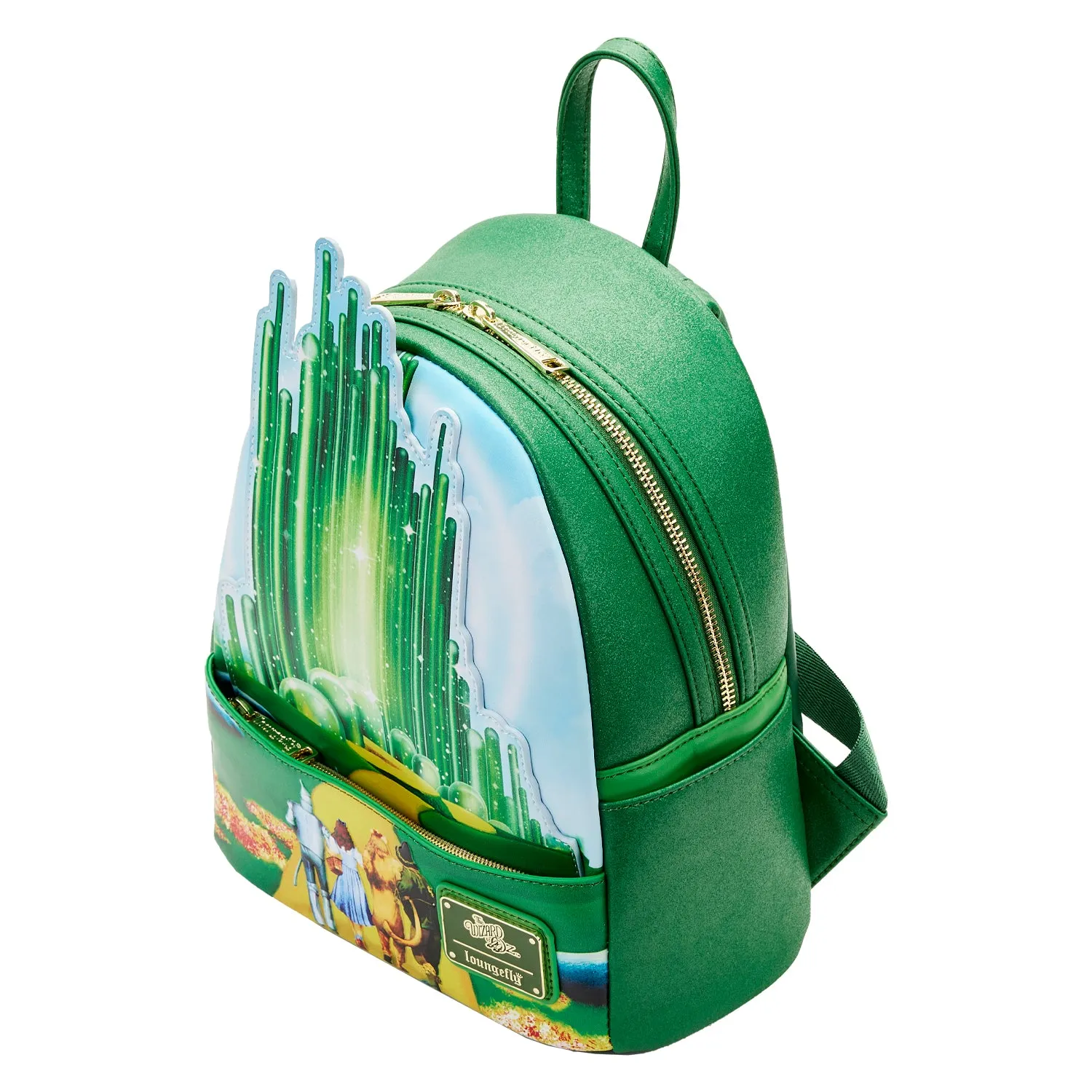 Loungefly WB Wizard of Oz Emerald City GITD Mini Backpack