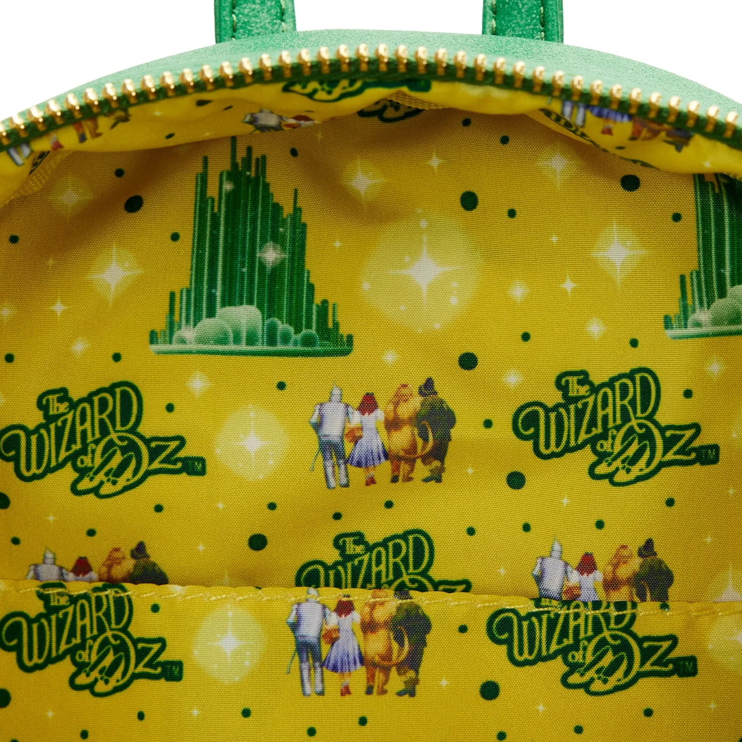 Loungefly WB Wizard of Oz Emerald City GITD Mini Backpack
