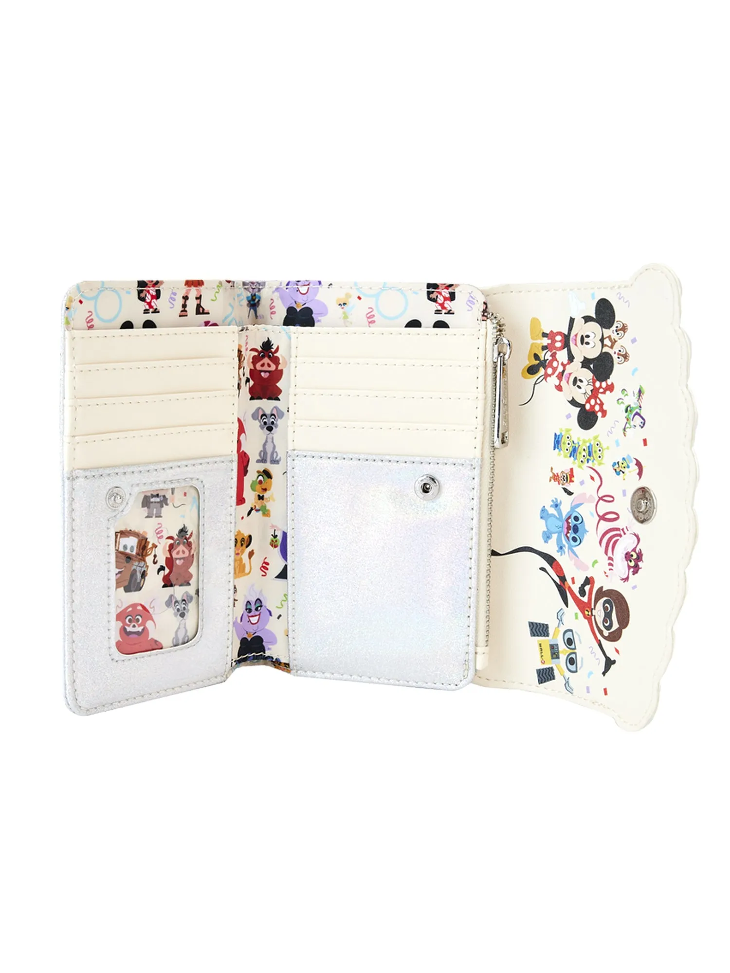 Loungefly x Disney 100 Celebration Cake Flap Wallet