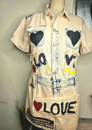 Love Denim Jumpsuit