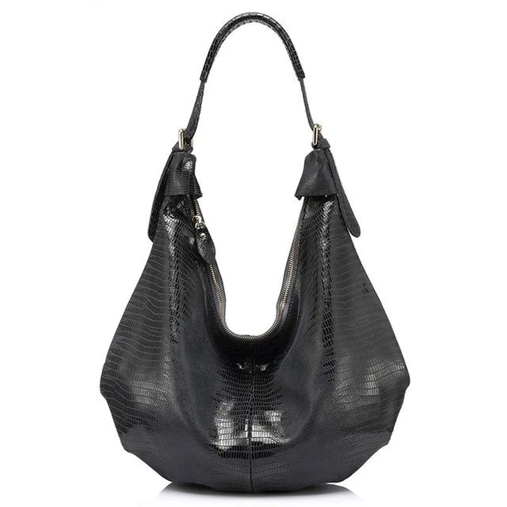 <bold>Hobo / Tote Bag <br>Genuine-Leather
