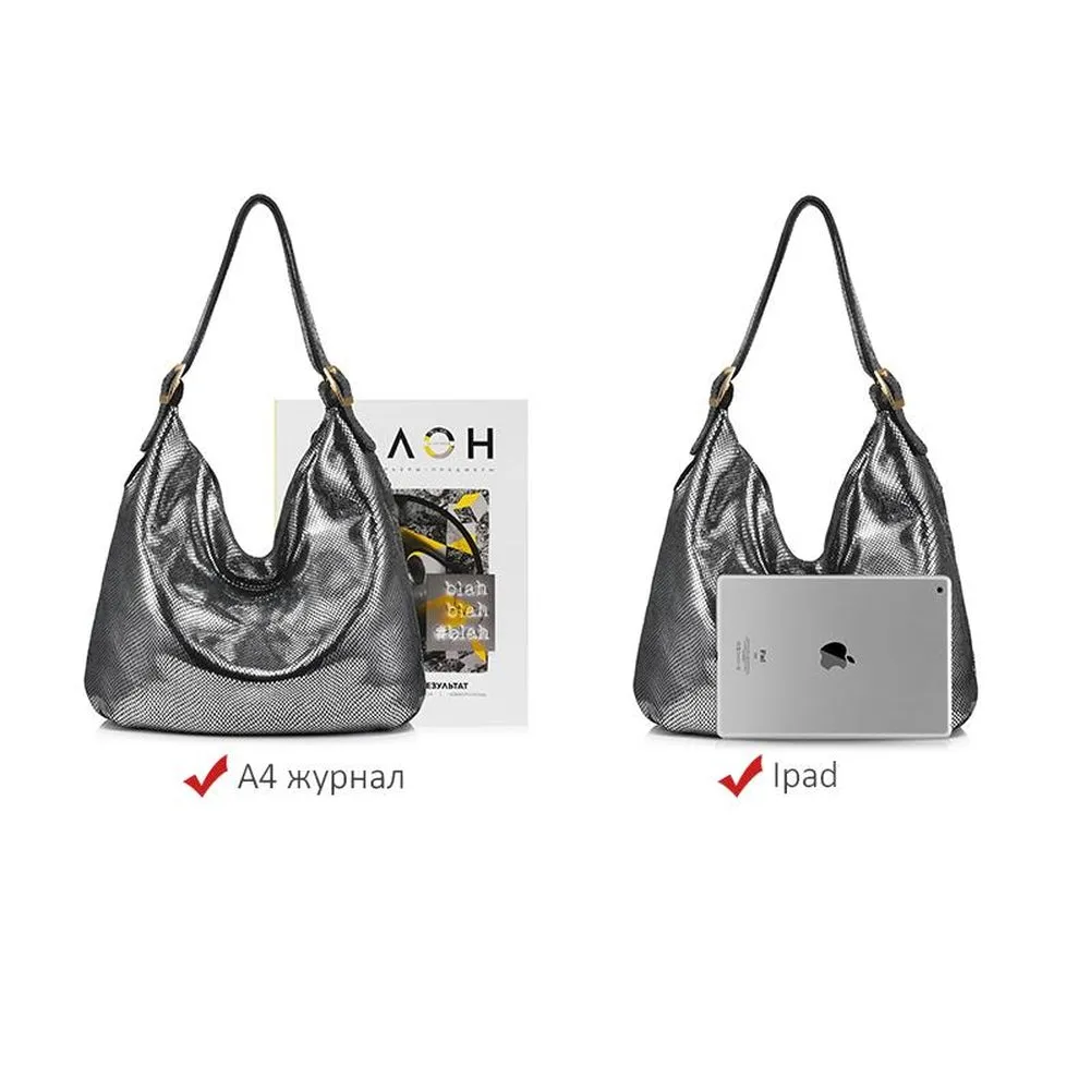 <bold>Hobo  / Tote Bag <br>Genuine-Leather