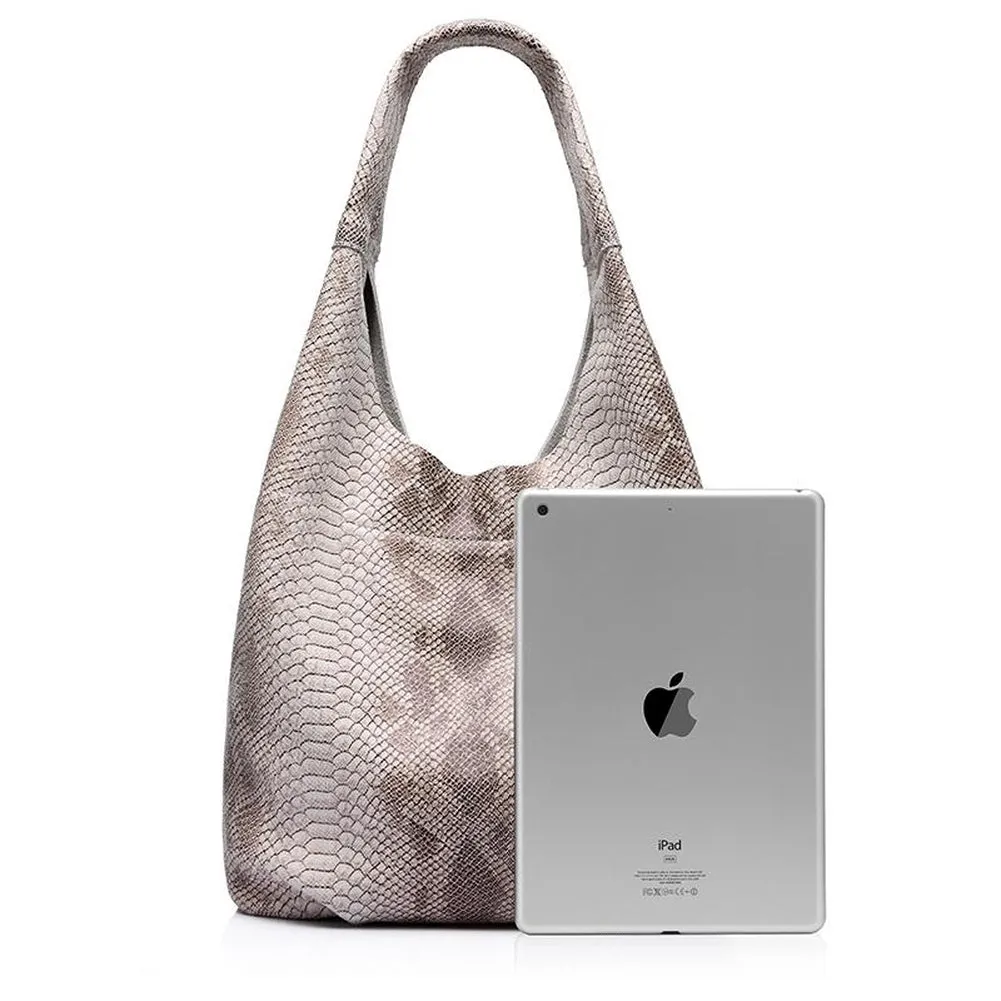 <bold>Hobo / Tote Bag <br>Genuine-Leather