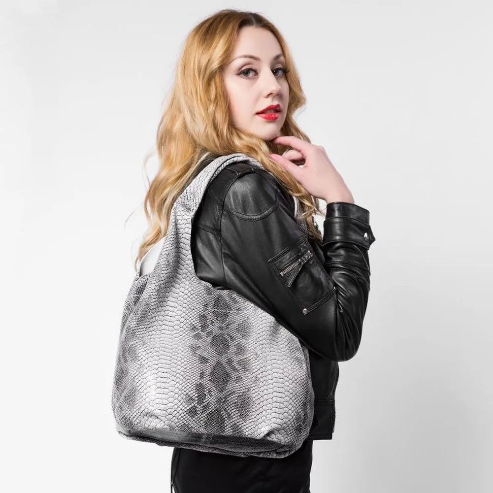 <bold>Hobo / Tote Bag <br>Genuine-Leather