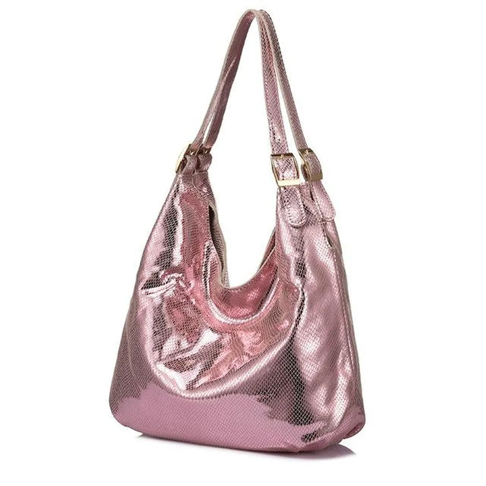<bold>Hobo  / Tote Bag <br>Genuine-Leather