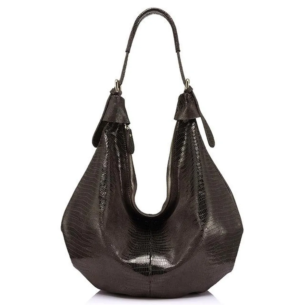 <bold>Hobo / Tote Bag <br>Genuine-Leather
