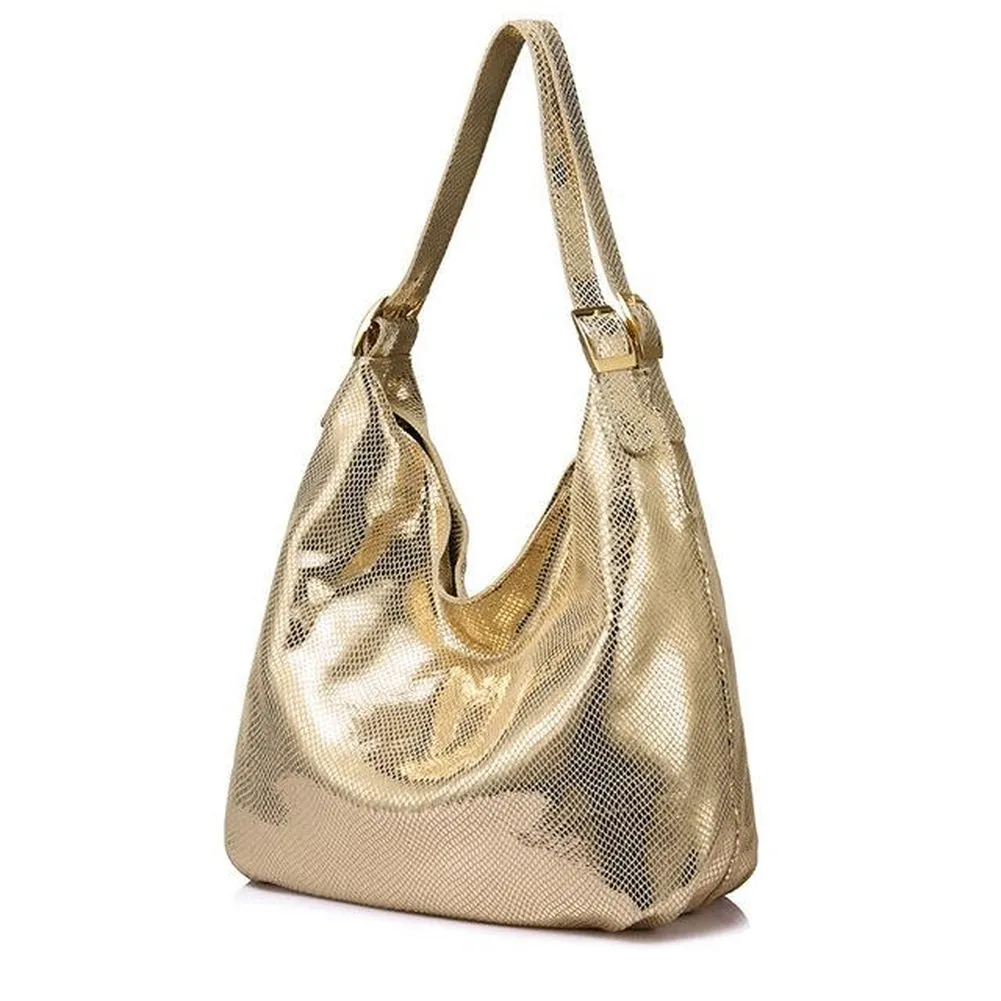 <bold>Hobo  / Tote Bag <br>Genuine-Leather