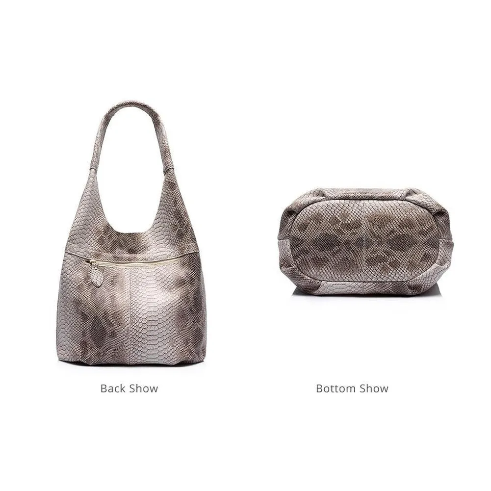 <bold>Hobo / Tote Bag <br>Genuine-Leather