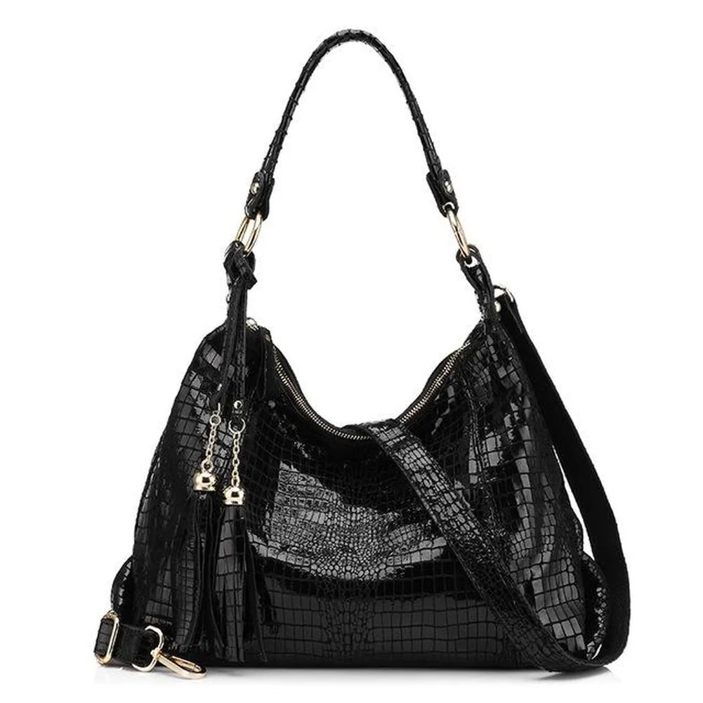 <bold>Hobo / Tote Bag <br>Genuine-Leather