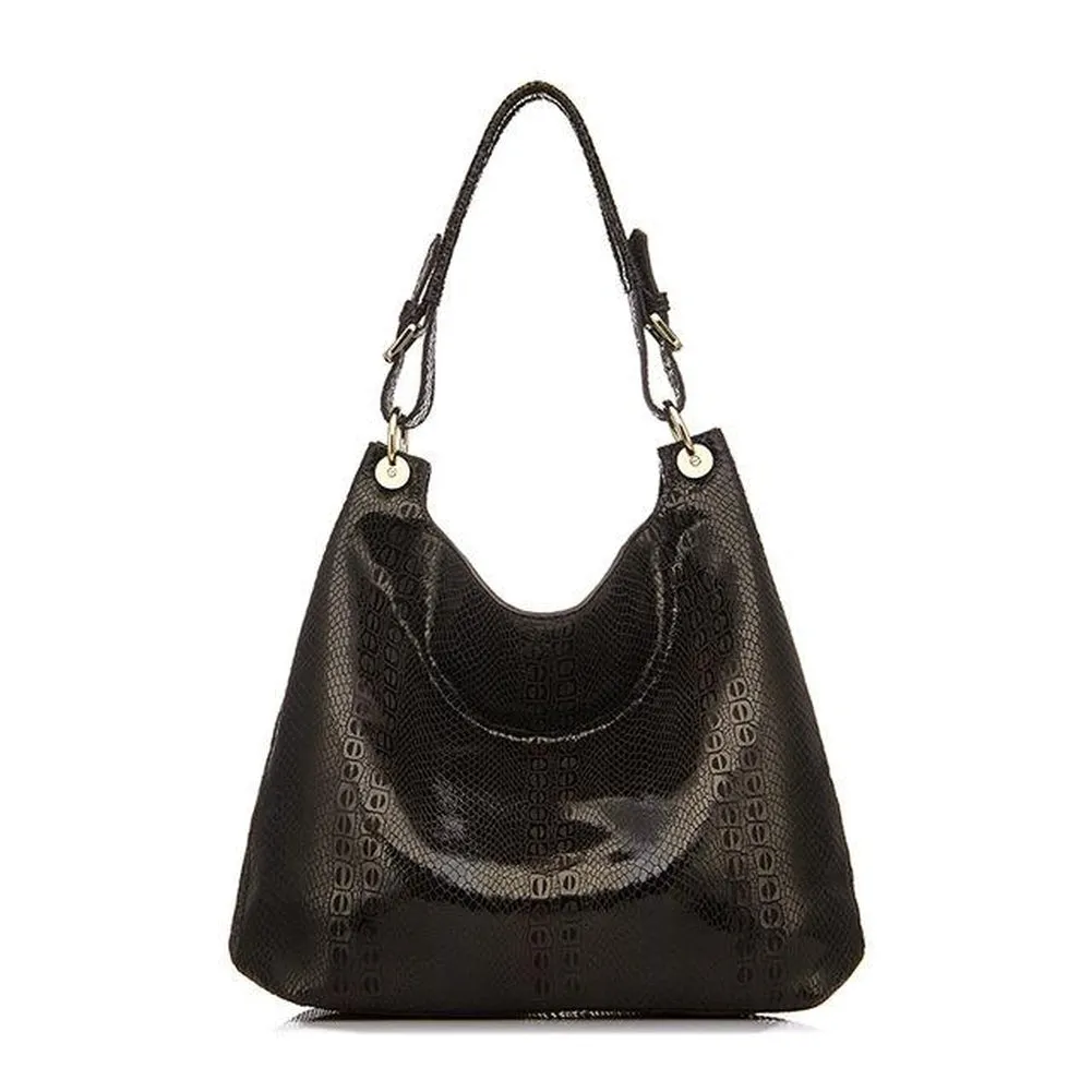 <bold>Hobo / Tote Bag <br>Genuine-Leather