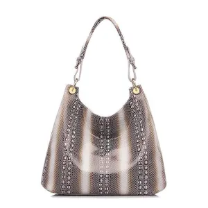 <bold>Hobo / Tote Bag <br>Genuine-Leather