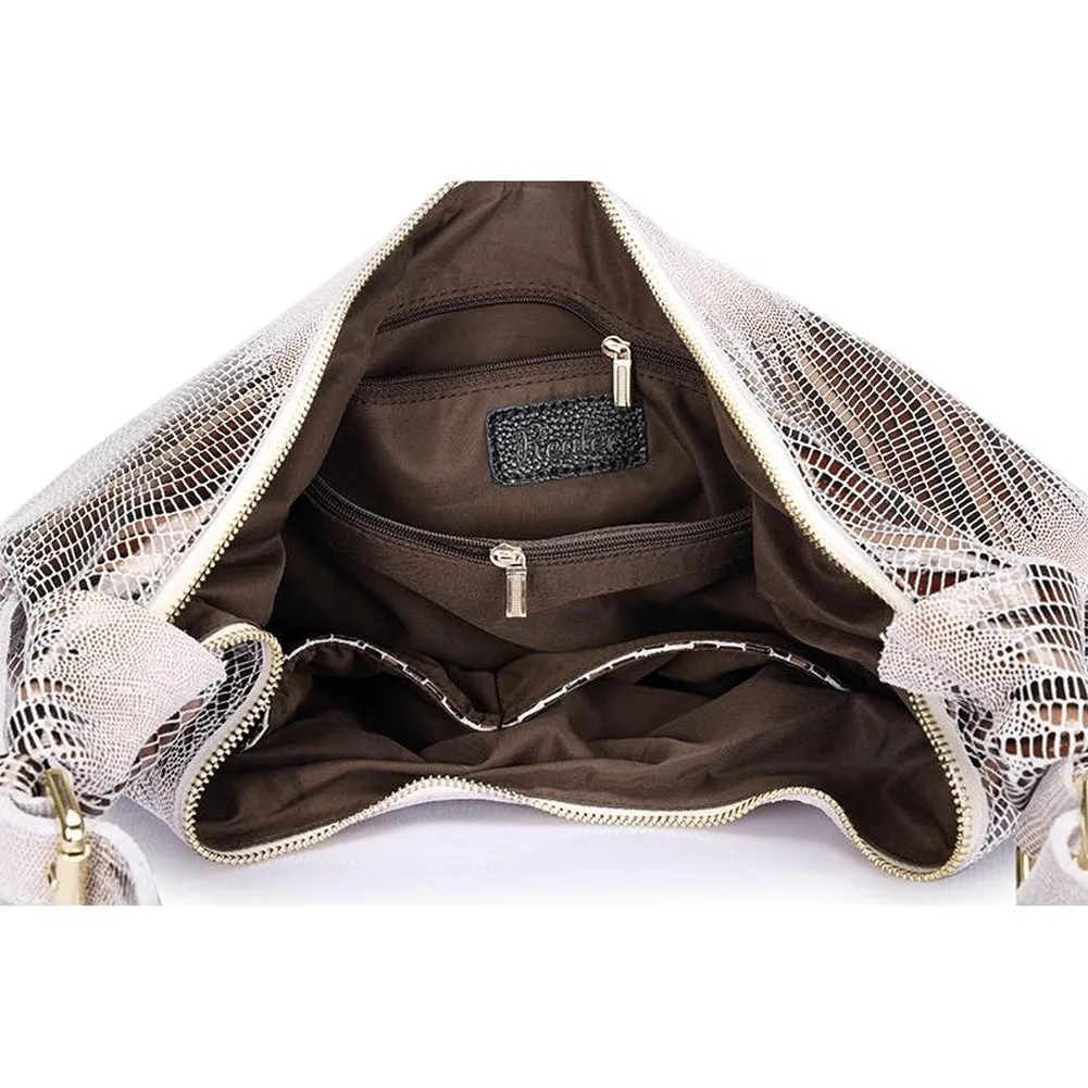 <bold>Hobo / Tote Bag <br>Genuine-Leather