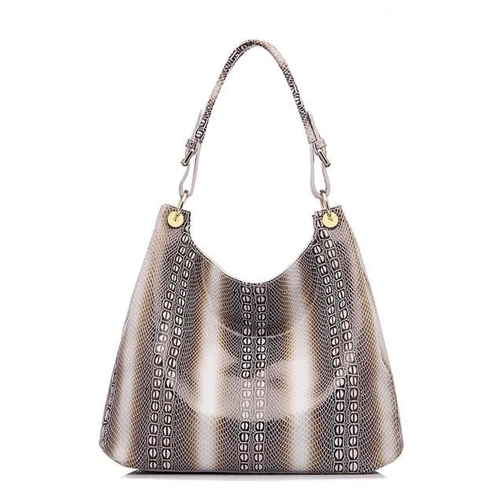 <bold>Hobo / Tote Bag <br>Genuine-Leather