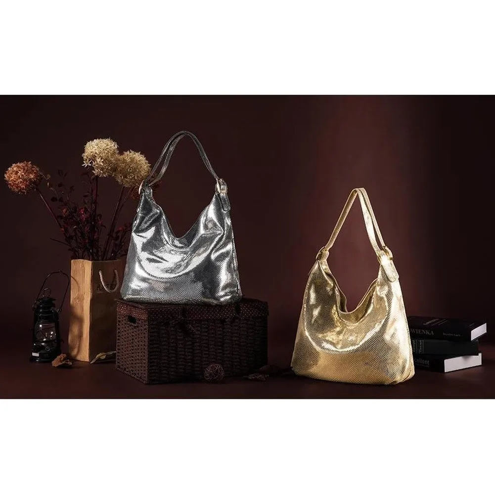 <bold>Hobo  / Tote Bag <br>Genuine-Leather