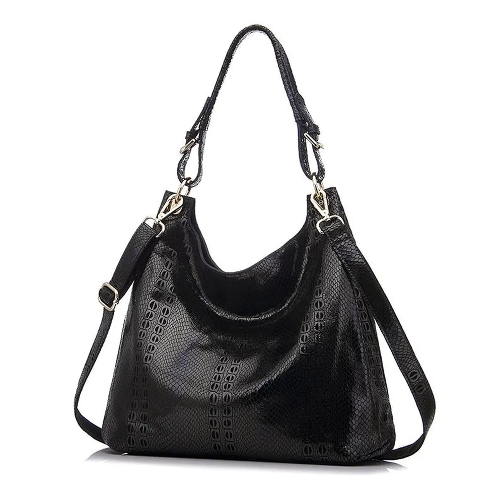<bold>Hobo / Tote Bag <br>Genuine-Leather