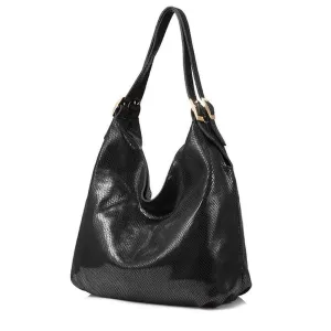 <bold>Hobo  / Tote Bag <br>Genuine-Leather