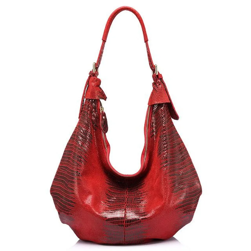 <bold>Hobo / Tote Bag <br>Genuine-Leather