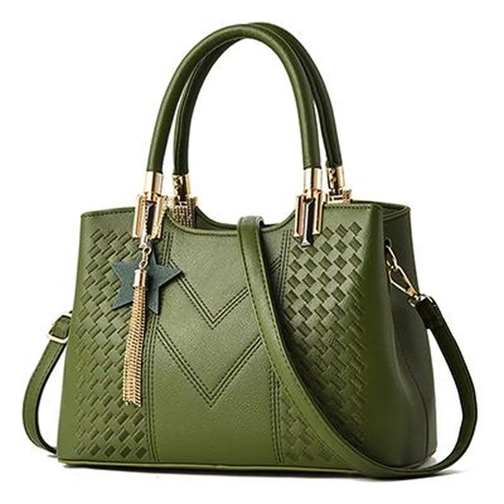 <bold>Top-Handle | Crossbody Bag  <br>Vegan-Leather