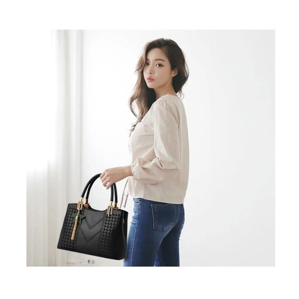 <bold>Top-Handle | Crossbody Bag  <br>Vegan-Leather