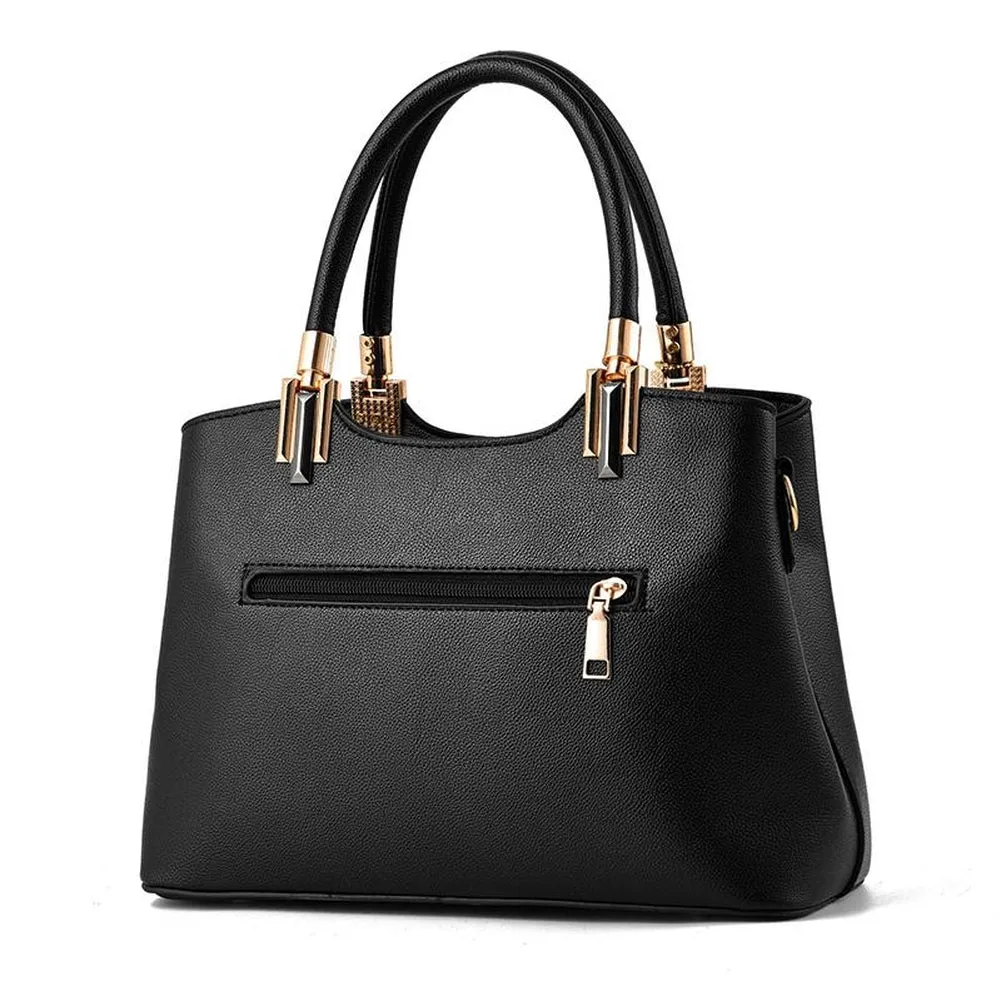 <bold>Top-Handle | Crossbody Bag  <br>Vegan-Leather