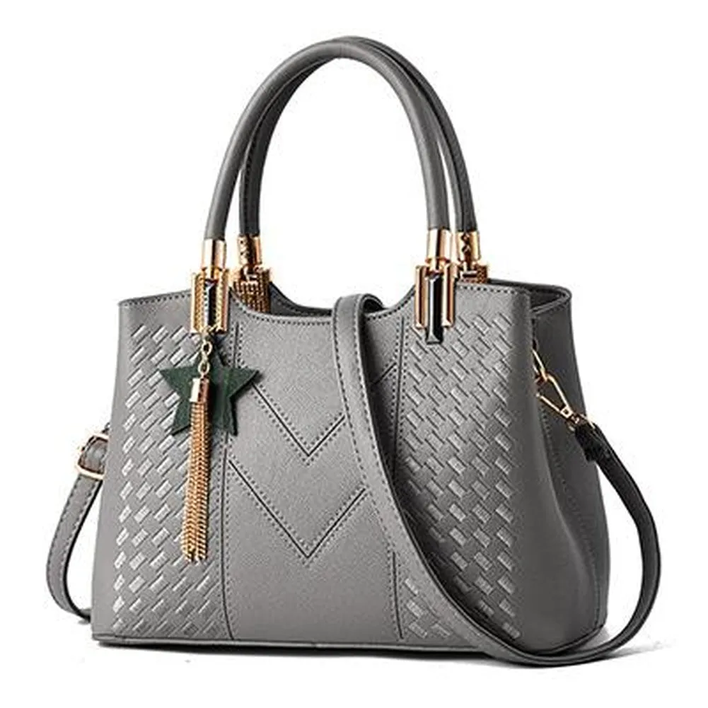 <bold>Top-Handle | Crossbody Bag  <br>Vegan-Leather