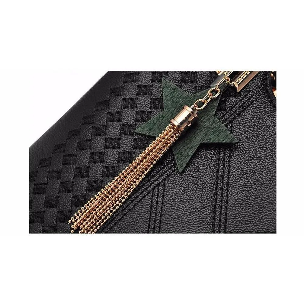 <bold>Top-Handle | Crossbody Bag  <br>Vegan-Leather