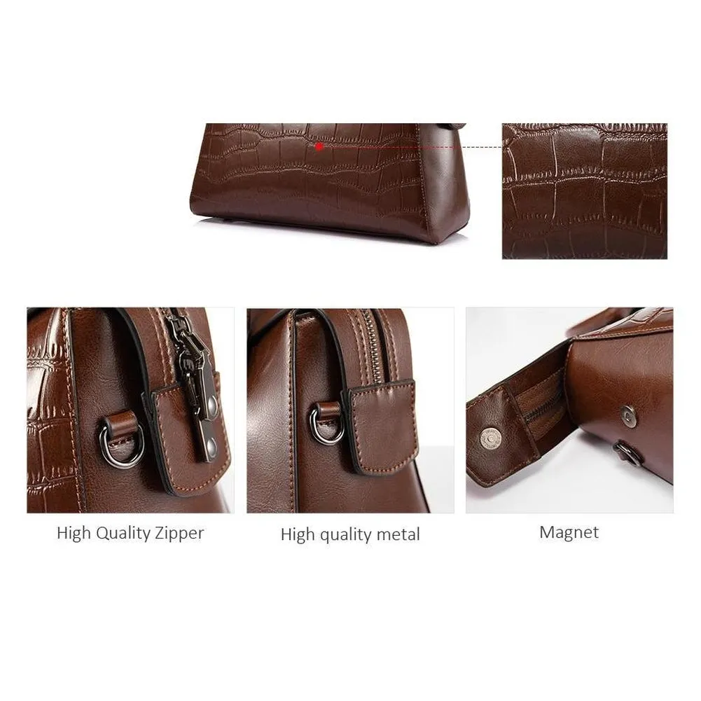<bold>Top-Handle  / Shoulder Bag  <br>Vegan-Leather