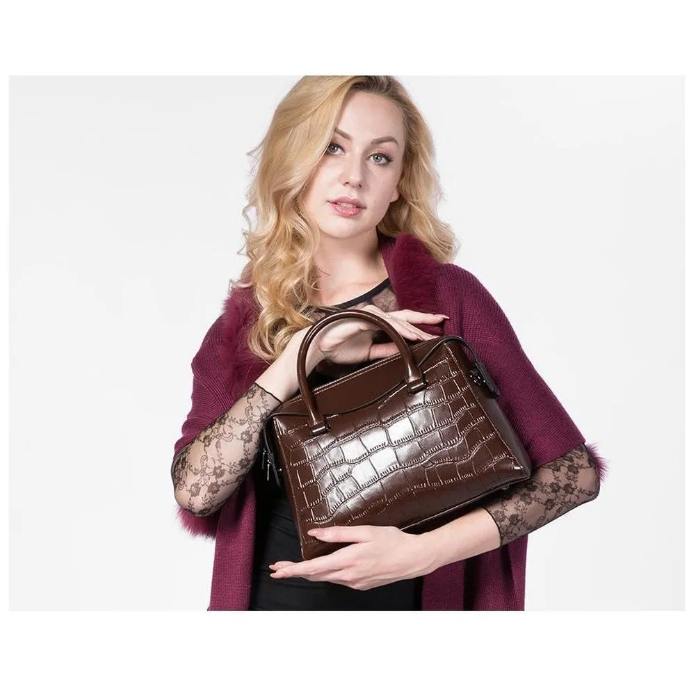 <bold>Top-Handle  / Shoulder Bag  <br>Vegan-Leather
