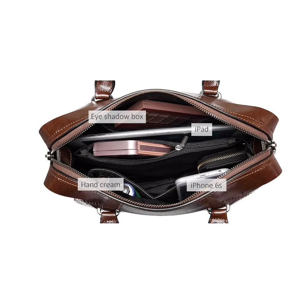 <bold>Top-Handle  / Shoulder Bag  <br>Vegan-Leather