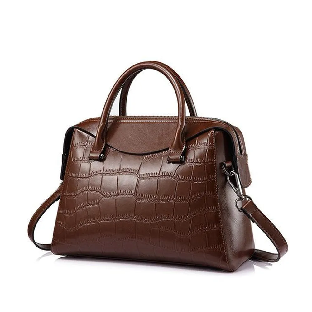 <bold>Top-Handle  / Shoulder Bag  <br>Vegan-Leather