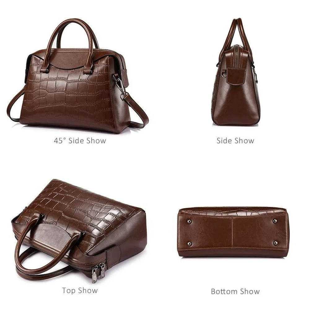 <bold>Top-Handle  / Shoulder Bag  <br>Vegan-Leather