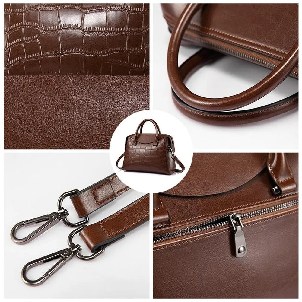 <bold>Top-Handle  / Shoulder Bag  <br>Vegan-Leather