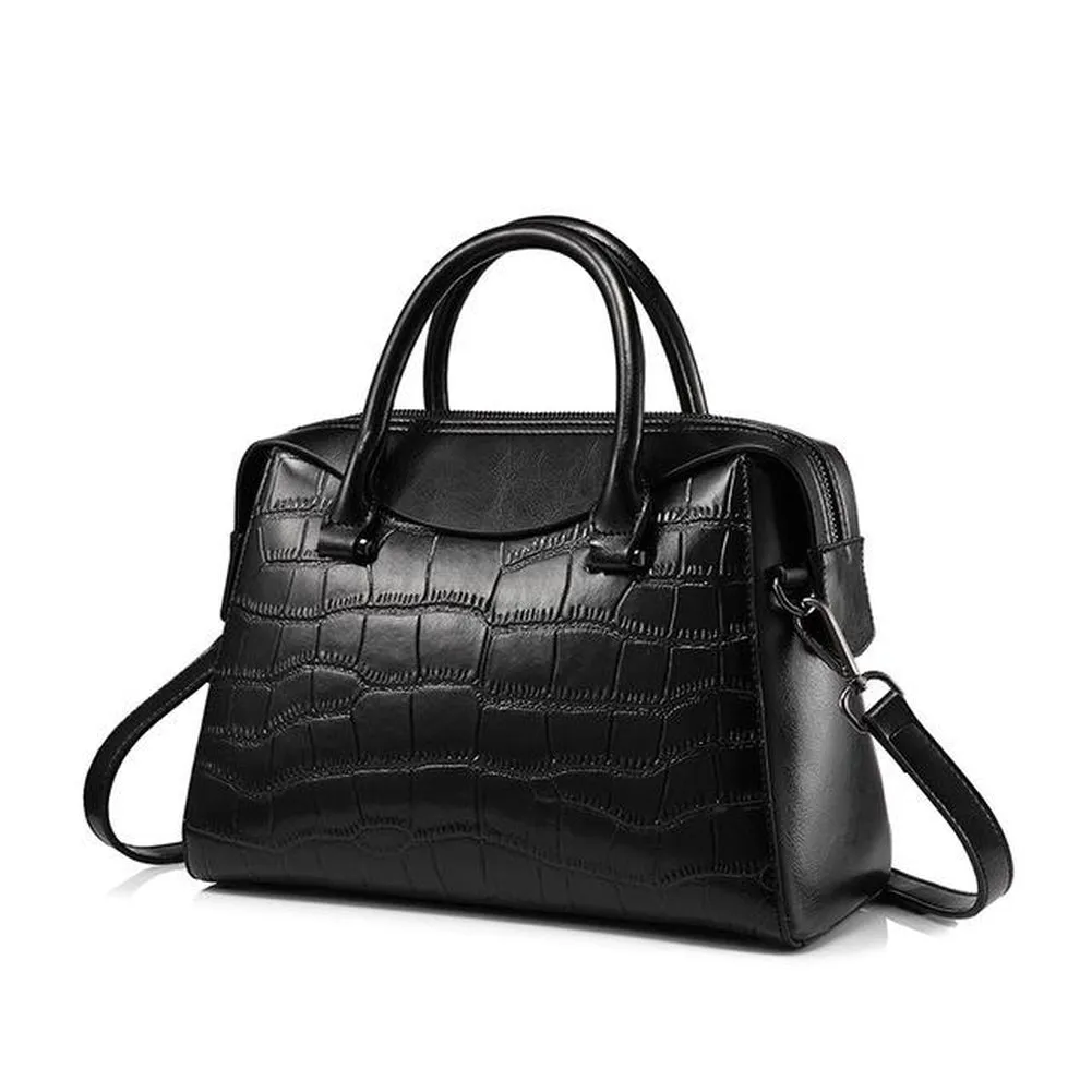 <bold>Top-Handle  / Shoulder Bag  <br>Vegan-Leather