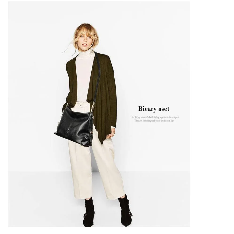 <bold>Tote / Shoulder Bag <br>Genuine-Leather