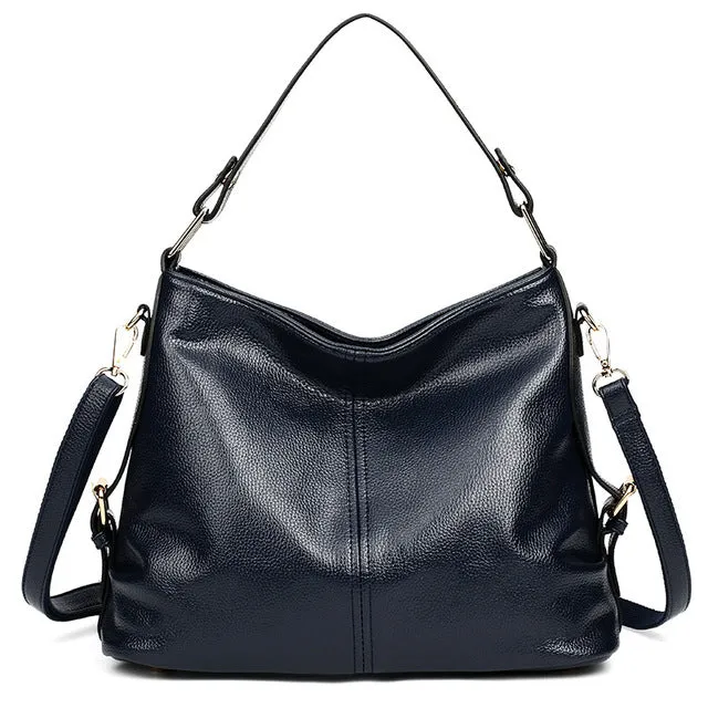 <bold>Tote / Shoulder Bag <br>Genuine-Leather