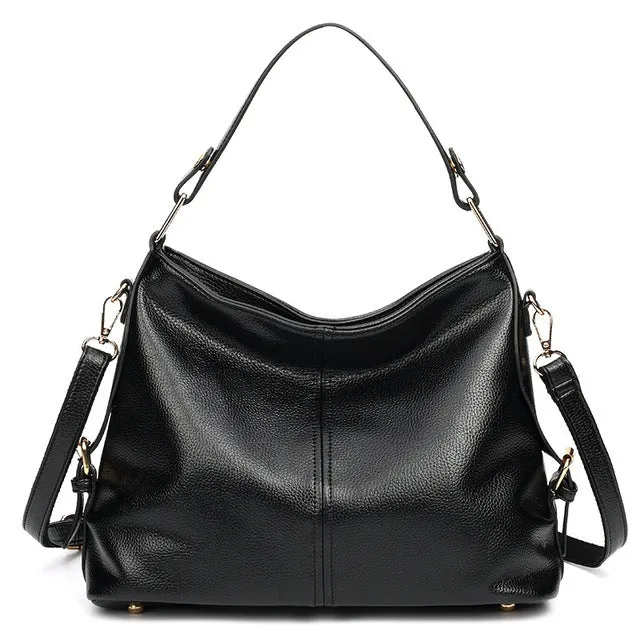<bold>Tote / Shoulder Bag <br>Genuine-Leather
