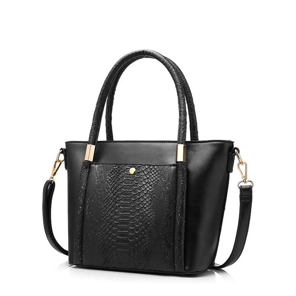 <bold>Tote  / Shoulder Bag  <br>Vegan-Leather