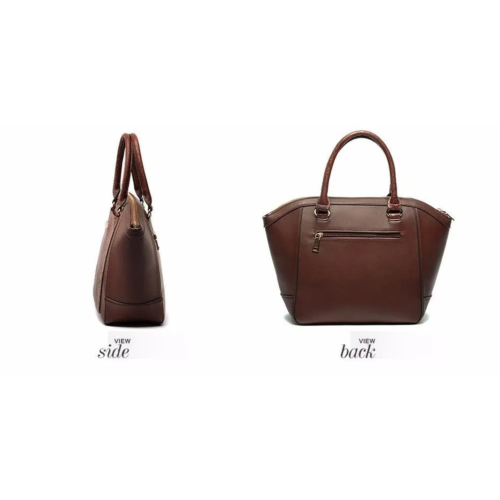 <bold>Tote / Shoulder Bag <br>Vegan-Leather