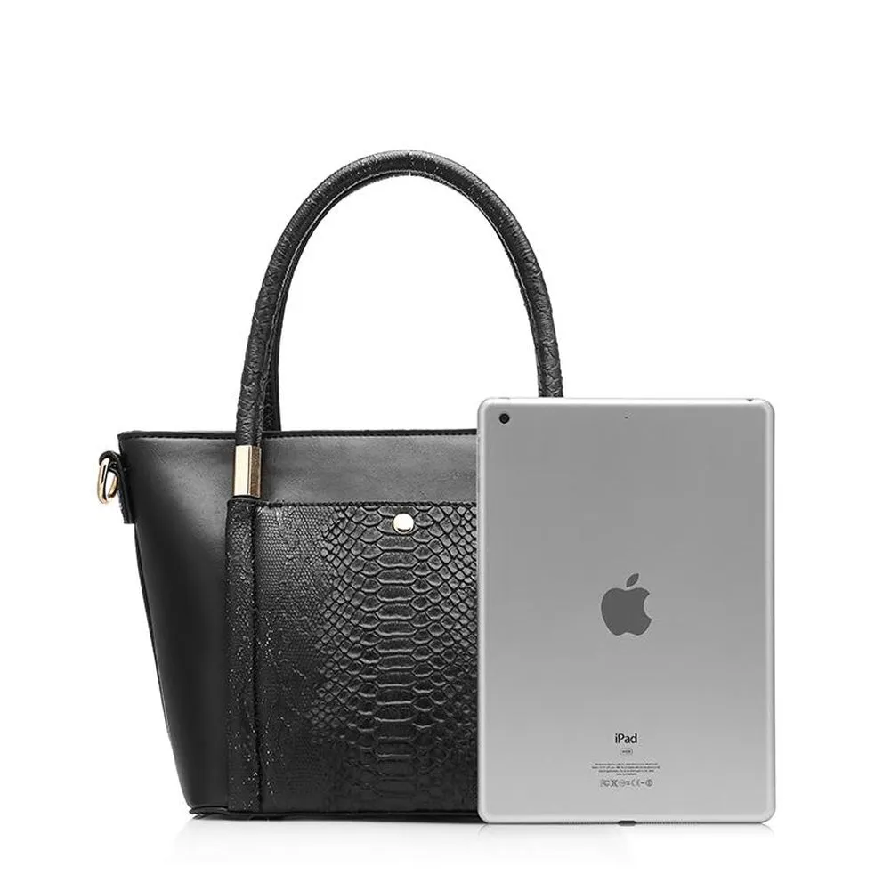 <bold>Tote  / Shoulder Bag  <br>Vegan-Leather