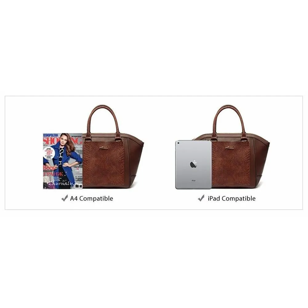 <bold>Tote / Shoulder Bag <br>Vegan-Leather