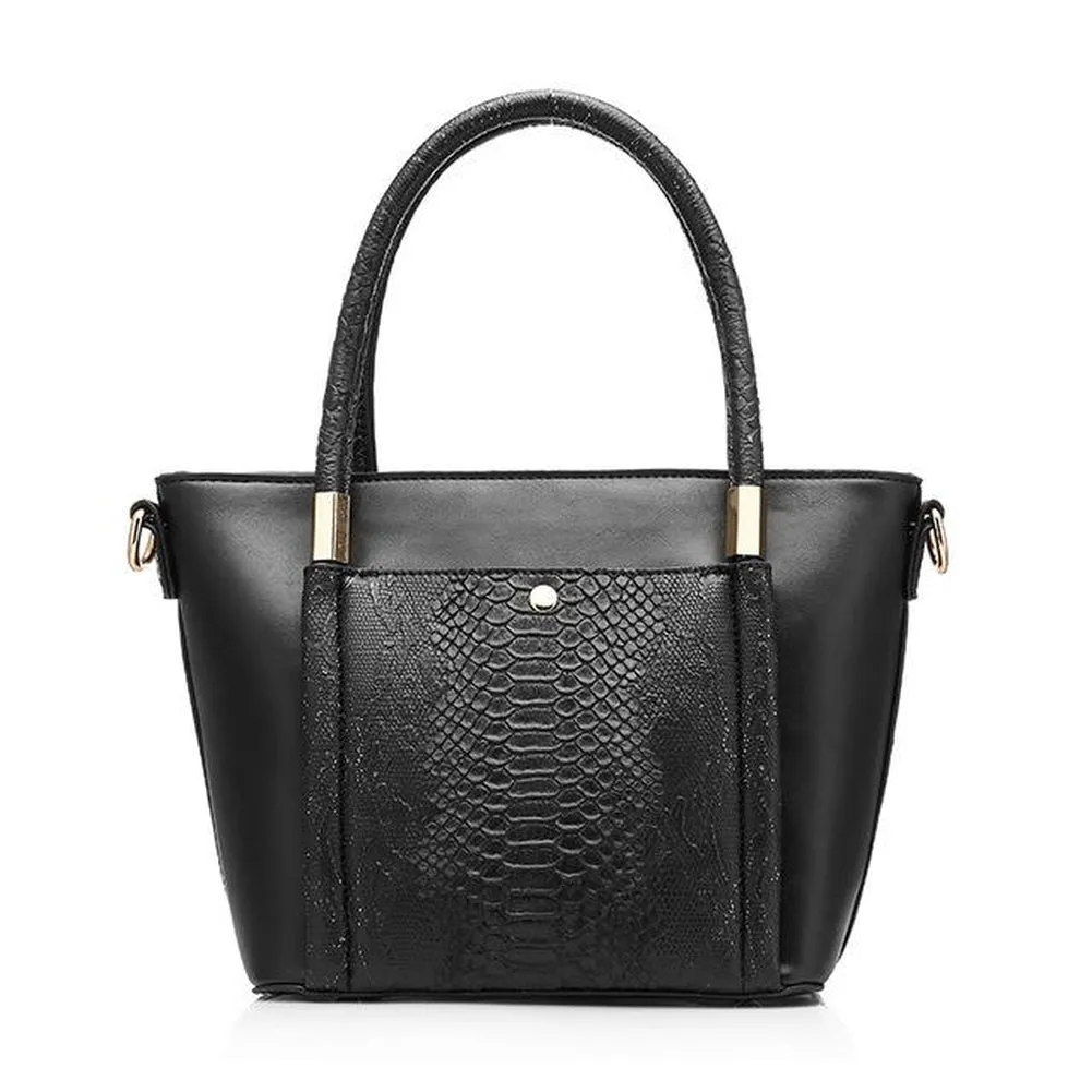<bold>Tote  / Shoulder Bag  <br>Vegan-Leather