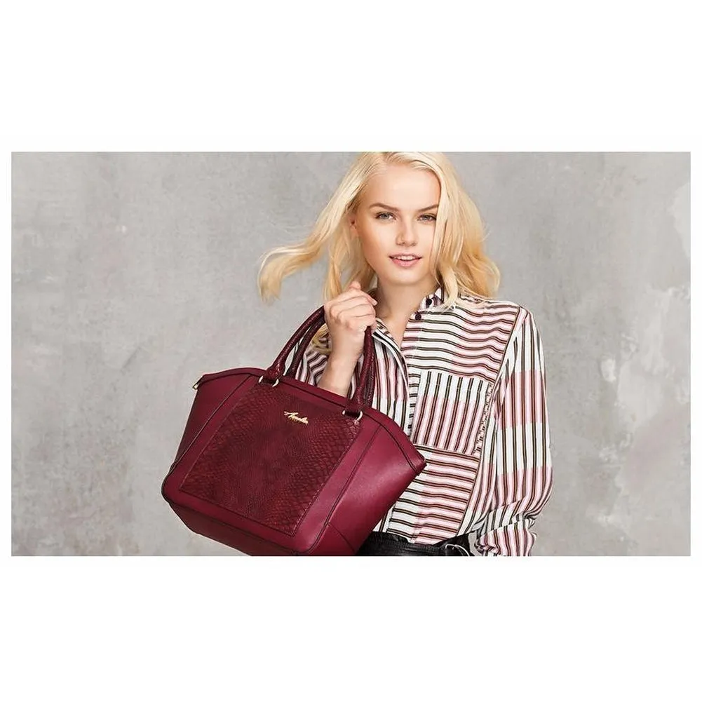 <bold>Tote / Shoulder Bag <br>Vegan-Leather