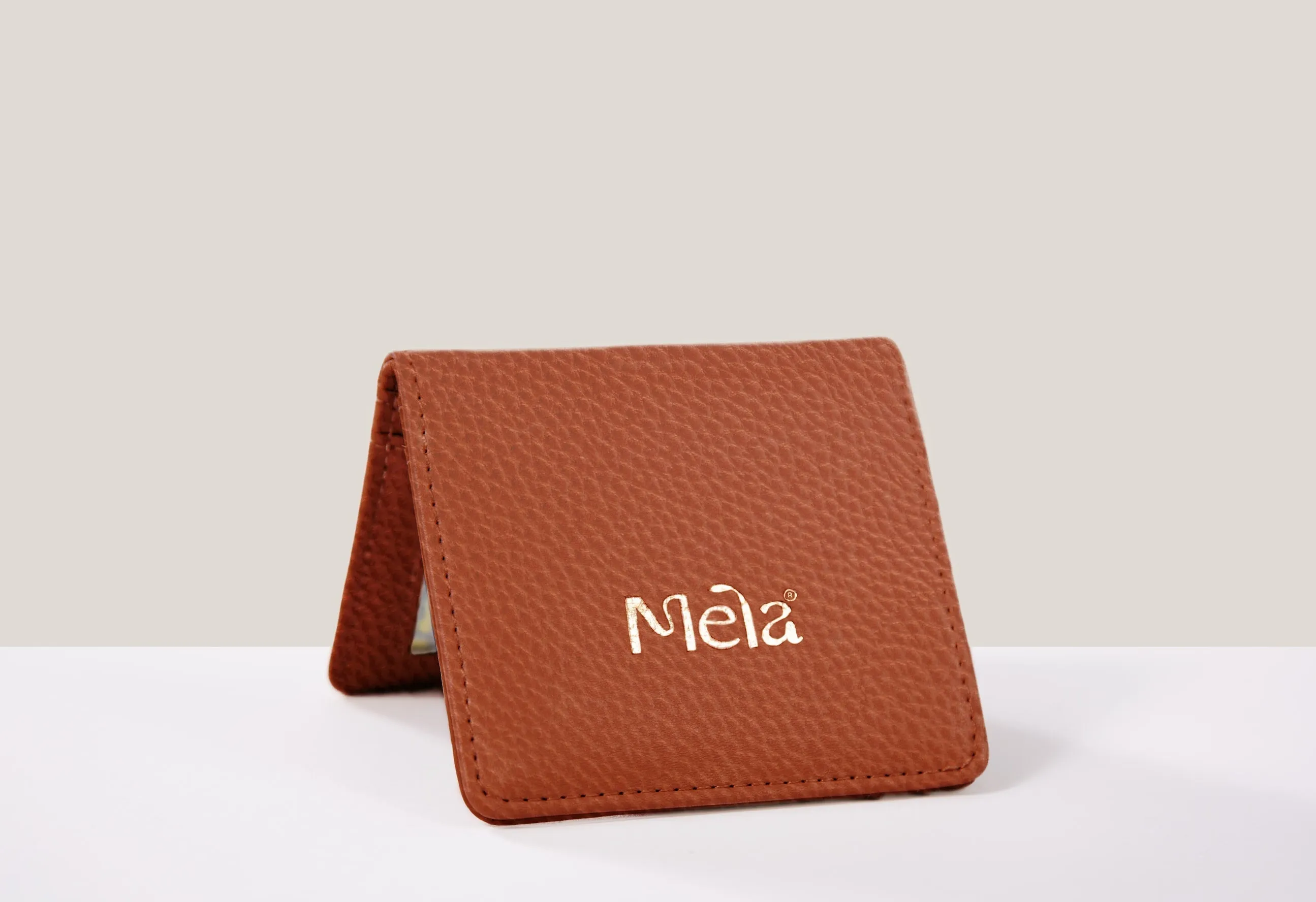 Luca Apple Leather Vegan Wallet | Cognac