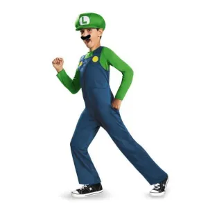 Luigi Classic Costume Child