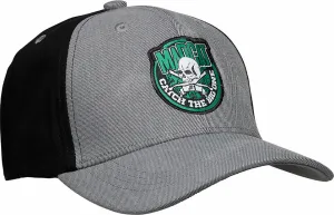 Madcat Skull Badge Cap - Grey Melange
