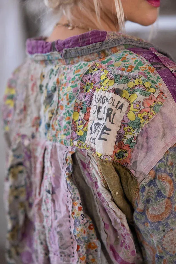 Magnolia Pearl Patchwork Baishan Layering Overshirt